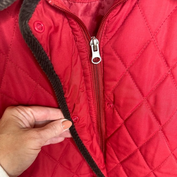 White Stag Barn Coat Snap Closure Quilted Jacket Women's - Size L  (12/14) - Picture 4 of 8